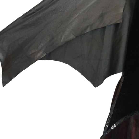 Dracula's Darling XL 14/16 Girls Halloween Costume Vampire Dress Black Tulle Set - Picture 13 of 15